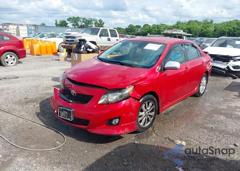 2010 Toyota Corolla S z USA, uszkodzony, nr VIN 1NXBU4EE7AZ265237